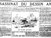 "L'assassinat du dessin animé", Au Pilori, 15 janvier 1942