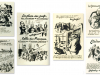 Série de cartes postales antisémites par Daix pour Le Franciste