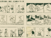 Strips "Uma Aventura de Cada Vez" signés Cesar, revue Novidades, 1950-53