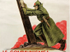Affiche "L’Antéchrist, le communisme", signé par Duhamel, 1942