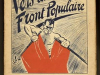 "Vers un vrai Front populaire", brochure de Marcel Bucard, chef du Francisme, illustrée par Duhamel, 1937