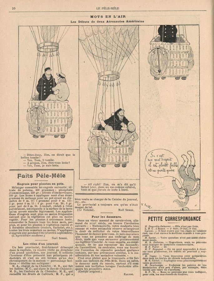 « Mots en l’air » par Henri Avelot