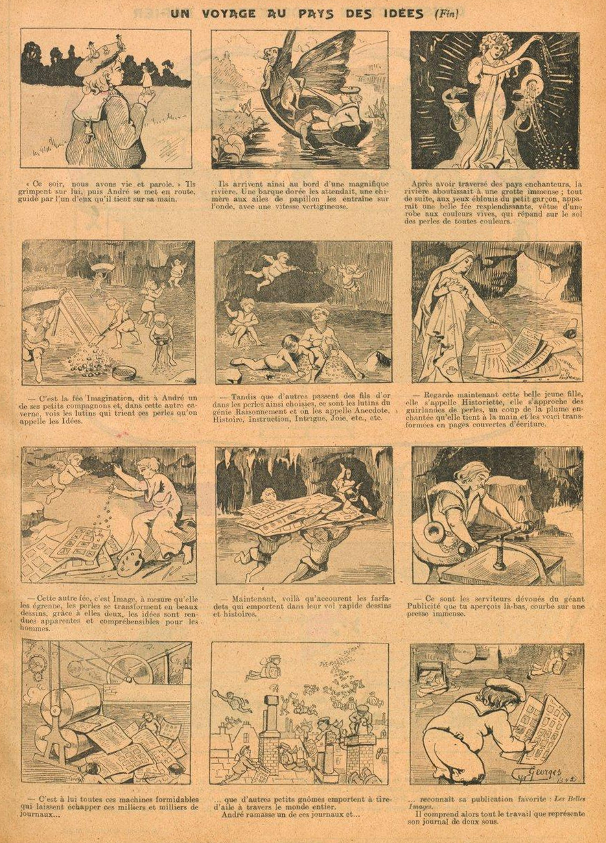 Comment se fabrique une bande dessinée en 1905 Töpfferiana