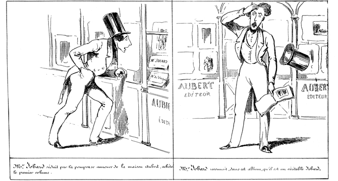 Cham, Histoire de Mr Jobard, Aubert & Cie, 1840, pl. 35.