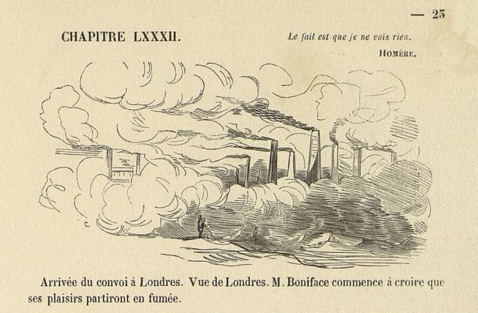 Fig. 84 – Cham, Impressions de voyage de Mr Boniface, Paulin, 1844, détail pl.23