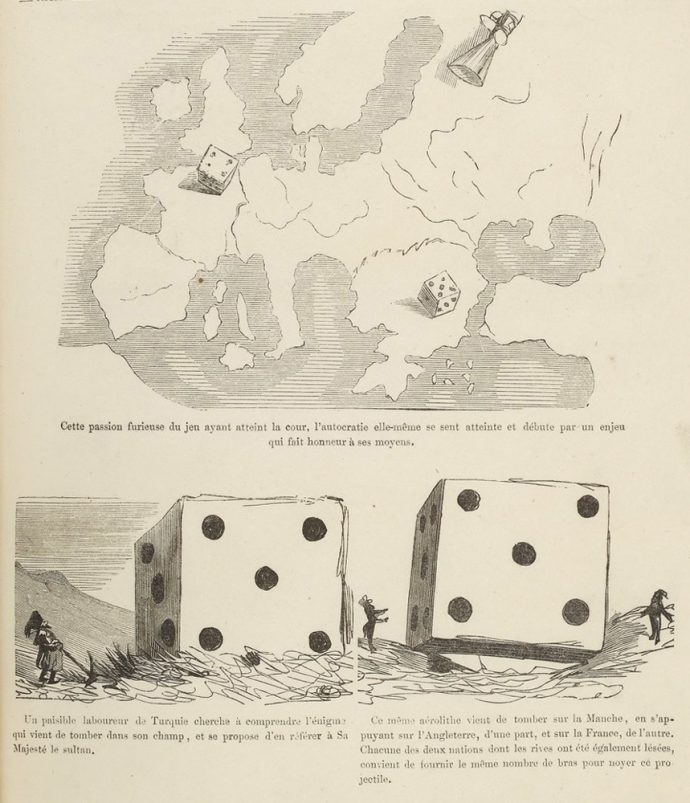Fig.95 – Gustave Doré, Histoire de la Sainte Russie, 1854, détail p. 153