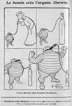 Pneumatique et théorie de l'évolution