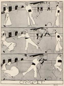 Bruno Paul, « Croquet »