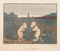 « L'Angélus », un classique revisité par Benjamin Rabier.