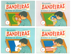 Couverture des livret à colorier "Eu Pinto Bandeiras de Todos os Países", c. 1970