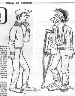 Illustration pour Jornal do Comércio, c. 1973-1974