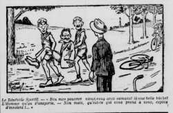 Illustration pour Le Réveil du Nord du 6 juin 1923