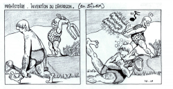 Le professeur Nimbus par le jeune Marcel Gotlib