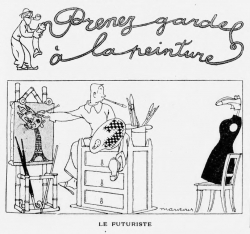 « Prenez garde à la peinture »